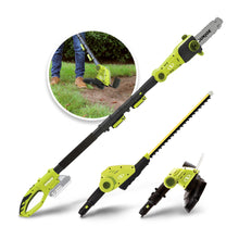 Sun Joe GTS4002C Cordless Lawn Care System-Hedge Trimmer, Pole Saw, Grass Trimmer | 40.7 x 2 x 3 inches |