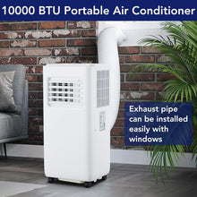 Takywep Portable Air Conditioner 10000BTU, Portable AC Unit with Remote Control, Energy-Efficient Cooling for 450 Sq.Ft, 3-In-1 Cool, Fan, Dehumidify Modes, 24Hour Timer, Portable AC for Indoor Room