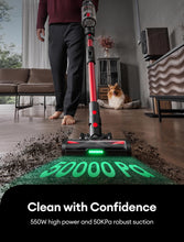 Ultenic Cordless Vacuum Cleaner, 550W/50Kpa, 60Mins Runtime, 180°Bendable Wand, Anti-Tangle Brush, Stick Vacuum Cordless with Charging Dock, Handheld Vacuum for Pet Hair/Carpet/Floor/Car, U16 Flex