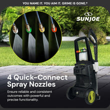 Sun Joe Electric Pressure Power Washer, 2200 PSI (PWMA Certified), 1.1 GPM, Dual Soap Tanks, SPX3000 (35-FT GFCI Water-Safe, Power Cord)