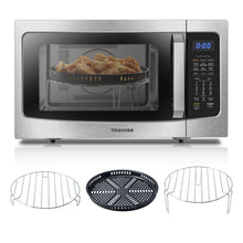 Toshiba Air Fryer Combo 4-in-1 Countertop Microwave Oven, Smart Sensor, Convection, Mute Function, Position Memory 13.6