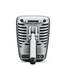 Shure MV51 Digital Large-Diaphragm Condenser Microphone with USB, Lightning and USB-C Cables - 5 DSP Preset Modes (Speech, Singing, Flat, Acoustic Instrument, Loud)