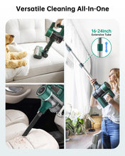 Wie Cordless Handheld Vacuum Cleaner Rechargeable Battery, 400W Brushless Motor /30Kpa Powerful/Max 45M LED Display Multi-Tangle Brush Handheld Washable Lightweight for Carpet/Hard Floor/Car/Pet Fur