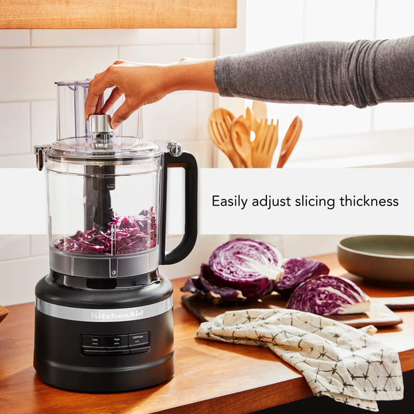 KitchenAid 13-Cup Food Processor, Black Matte