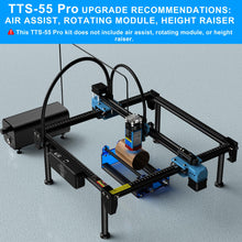 TTS-55 PRO 40W Laser Engraver Machine Laser Cutter Laser Cutting Laser Engraving Machine Tool Lazer Engraving Machines 5500mW Laser Power for Wood Metal Aluminum Glass Leather (Upgrade Version)