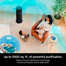 Shark 3-in-1 Max Air Purifier, Heater & Fan with NanoSeal HEPA, Cleansense IQ, Odor Lock, for 1000 Sq. Ft, Charcoal Grey