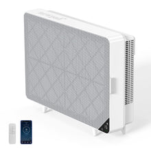 NEWPAD Air Purifiers for Home Dust Pollen Pets Hair Smoke in Bedroom, Wall-Mounted HEPA Air Purifier for Home Large room Covers Up to 1345 sq.ft, Sleep Mode, Auto Mode, WiFi/Remote Control, Timer