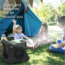 Lasko Misto Outdoor Misting Blower Fan, Ideal for Sports, Camping, Decks & Patios, 3 Speeds, 15