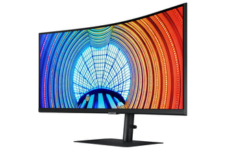 SAMSUNG Viewfinity S65UA Series 34-Inch Ultrawide QHD Curved Monitor, 100Hz, USB-C, HDR10 (1 Billion Colors), Height Adjustable Stand, TUV-certified Intelligent Eye Care (LS34A654UBNXGO),Black