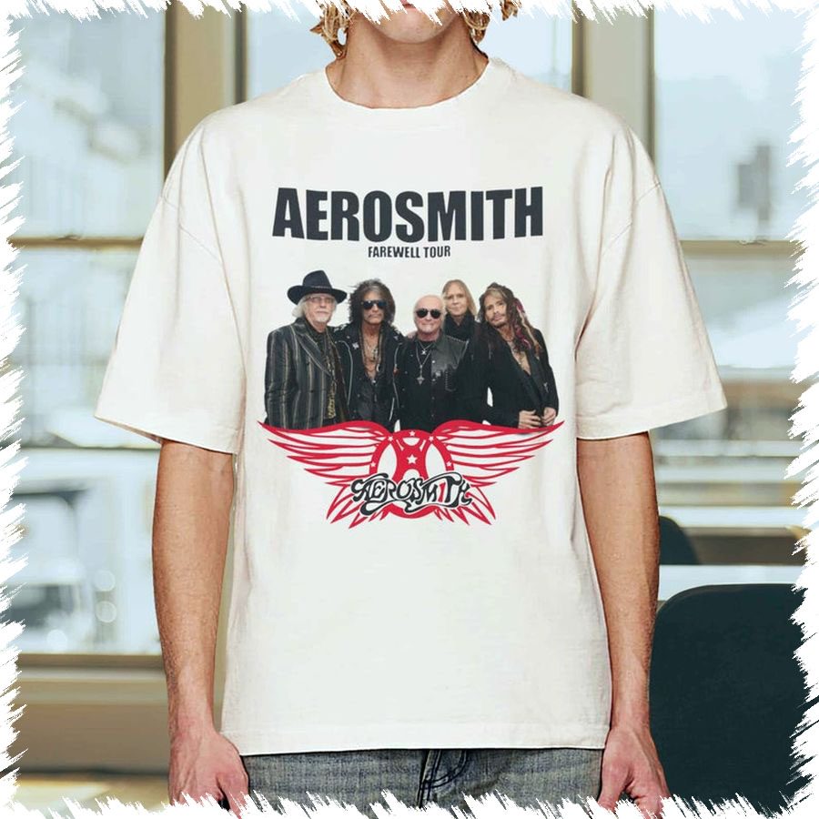 Aerosmith 2023 – 2024 Peace Out Farewell Tour Shirt, Tour Music