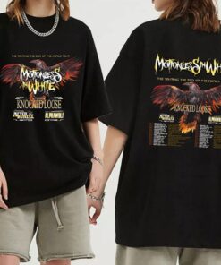 Motionless In White The Touring The End Of The World Tour Shirt, Motionless In White 2023 Concert Shirt