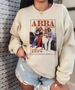 1979 Abba Tee, Abba The Tour T-Shirt, Abba Band Shirt