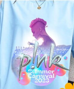 Pink Summer Carnival Tour Shirt, P!nk Music Comfort Colors T-Shirt