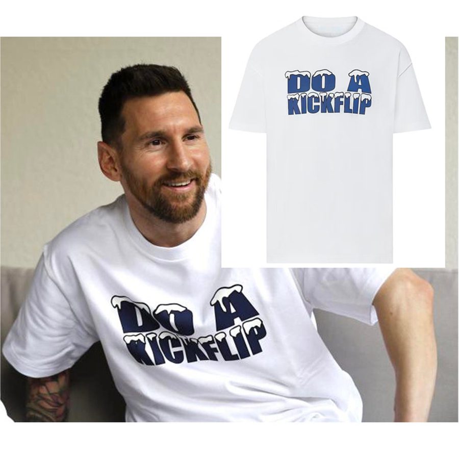 Messi Do A Kickflip Shirt, Do A Kickflip T-Shirt - Cherrycatshop