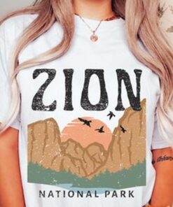 Zion Tee, Yellowstone T-shirt, Zion National Park, Comfort Colors T-shirt
