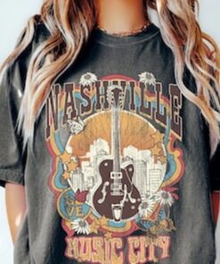 Nashville Tee, Nashville T-shirt, Music City, Tennessee Tee , Comfort Colors T-shirt