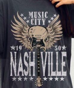 Nashville Tee, Nashville T-shirt, Music City, Tennessee Tee, Comfort Colors Tee