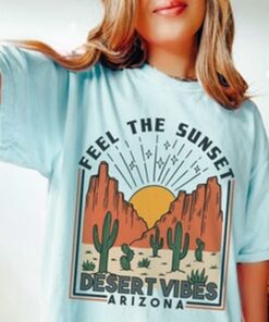 Arizona Tee, Desert Tee, Desert Vibes, Desert T-shirt, Boho Shirt,Boho Tee, Comfort Colors Tee