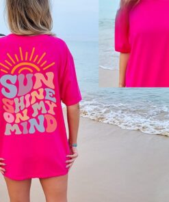 Sunshine On My Mind Women's T-shirt, Summer Tshirt
