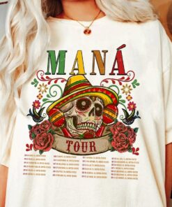 Mana comforcolor Shirt, Mana Tour 2023 Tee, Mana Band Tshirt, Maná Tour 2023 Shirt
