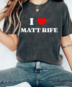 I Love Matt Rife Comfort Colors Shirt, Matt Rife Shirt, Rife Tour Shirt