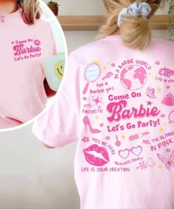 Comfort Colors Barbie Movie 2023 shirt, Barbie Tshirt Doll, Barbie Shirt Funny