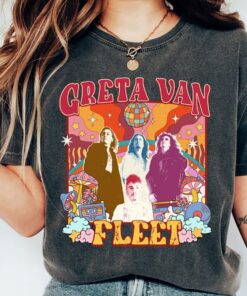 Vintage Greta Van Fleet shirt, Greta van fleet t shirt, Comforcolor shirt