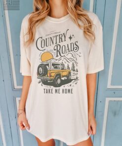 Country Roads Shirt, Take Me Home Shirt, John Denver Shirt