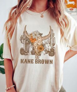 Kane Brown Bullhead T-Shirt, Kane Brown Tour 2023, Kane Brown T-shirt, Comfort color shirt