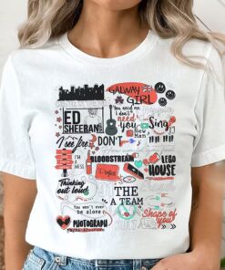 Ed Sheeran TShirt, Butterfly Tshirt, The Mathematics World Tour Shirt, Country Shirt