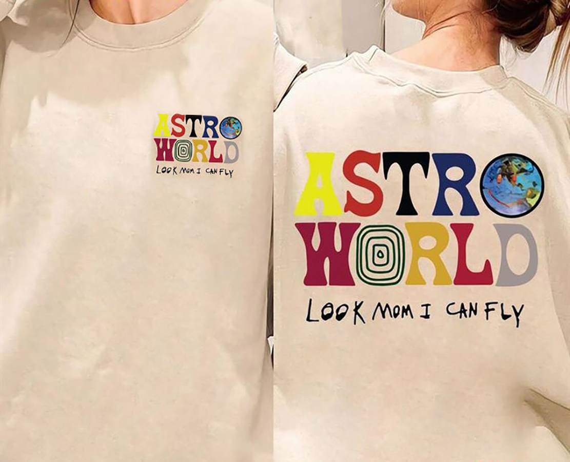 Astroworld Rapper Travis Scott Tour Shirt, Astroworld Merch - Ink