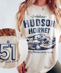 Doc Hudson Shirt, Disney Cars Shirt, Fabulous Hudson Hornet Shirt, Disney Colors Shirt, Disney Cars land Shirt,Car Pixar Piston Cup Champion