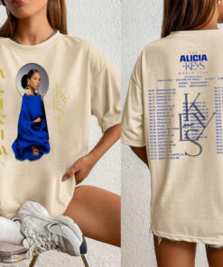 Alicia Keys To The Summer Tour 2023 Shirt, Alicia Keys Fan Shirt, Alicia Keys American Tour 2023, Alicia Keys Best Of Album Merch
