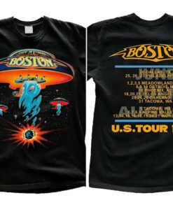 Boston Rock Band Concert Tour 1987 T-Shirt, Boston Tour Shirt, Boston Rock Band Lover, Anniversary Gift for Fans