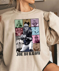 Vintage Joe Burrow The Eras Tour Shirt, Joe Burrow T-Shirt, Joe Burrow Football Shirt