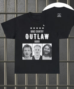 Make Country Outlaw Again, Zach Bryan Mugshot Shirt