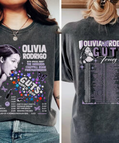 Guts Olivia Track List Tour Sweatshirt, Olivia Guts Tour Shirt, Olivia Album GUTS Shirt, Guts New Album 2023 Shirt, Olivia Guts Shirt