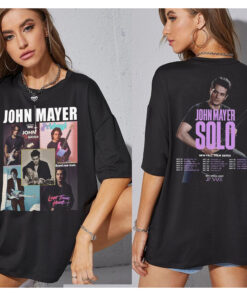 John Mayer Solo Tour 2023 Shirt, John Mayer Concert Merch tee, John Mayer Shirt
