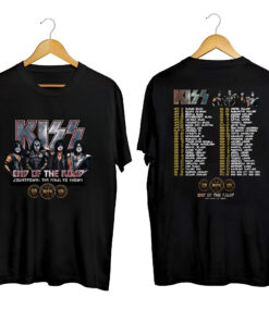 KISS 2023 tour shirt, Shirt,KISS End of the Road Final 50 Dates Tour Shirt, End of the Road Final 50 Dates Tour Shirt, KISS Concert Shirt