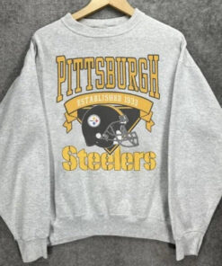 Vintage Pittsburgh Football Sweatshirt, Retro 90s NFL Shirt, Vintage NFL Football Shirt, Gift for Football Fan, Unisex Pittsburgh Sweatshirt
