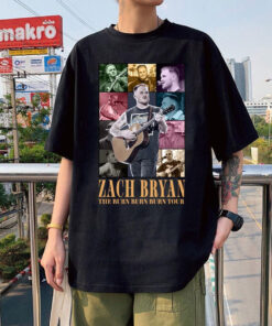 Zach Bryan The Era Tour Shirt, Zach Bryan Merch Shirt, The Burn Burn Burn Tour Shirt