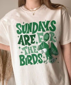 Game Day Comfort Colors Shirt, Sundays Are For The Birds Shirt, Eagles Shirt, Philly Football Shirt, Eagles Football tshirt