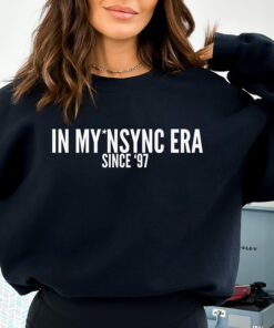In My NSYNC Era Sweatshirt, Nsync Shirt Vintage, Nsync Merch Sweatshirt