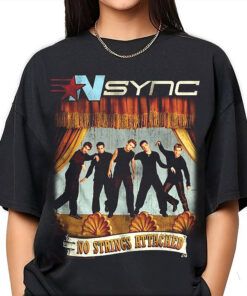 Vintage NSYNC Shirt, Vintage NSYNC No Strings Attached Black Shirt, Nsync Sweatshirt, Nsync Vmas 2023 Shirt