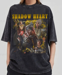 Shadowheart Baldur's Gate 3 Fan For Gamer Tshirt, Laezel Appareal, BG3 Astarion Tee For Karlach, Minthara And Boo TShirt Gift For Minsc Geek