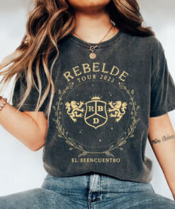 Rebelde Tour 2023 shirt, Vintage Rebelde Tour shirt, Rebelde Tour 2023 shirt