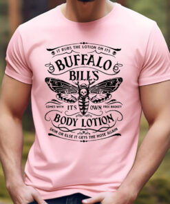 Buffalo Bills Body Lotion Halloween Shirt, Silence of the Lambs Comfort Colors Tshirt, Horror Movie Sweatshirt, It Rubs the Lotion Tee