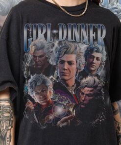 Astarion Baldurs Gate 3 Girl Dinner Vintage Shirt, Baldurs Gate 3 Vintage Shirt, Girl Dinner Vintage Shirt, Girl Dinner Vintage Sweatshirt
