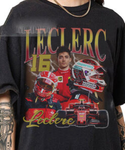 Charles Leclerc Sweatshirt, Scuderia Ferrari F1 Shirt, Charles Leclerc Motorsports Racing Driver Shirt, Charles Leclerc Shirt