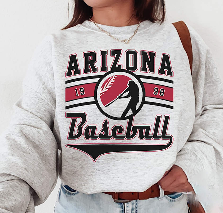 Arizona Diamondback Crewneck Sweatshirt TShirt, Diamondbacks EST 1998  Sweatshirt, Arizona Baseball Shirt - Cherrycatshop
